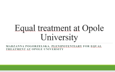 Ruszyły warsztaty  “Equal Treatment at Opole University”.